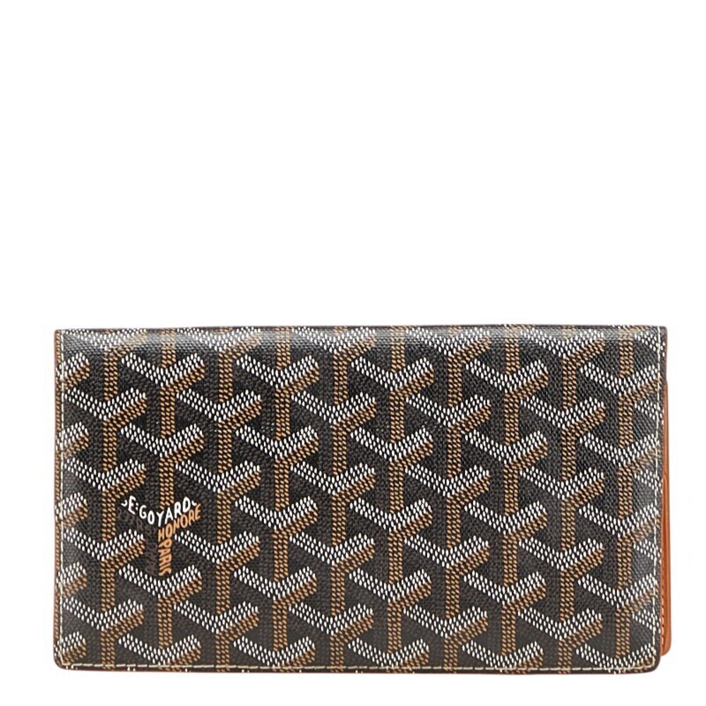 Goyard Herringbone Long Wallet Brown